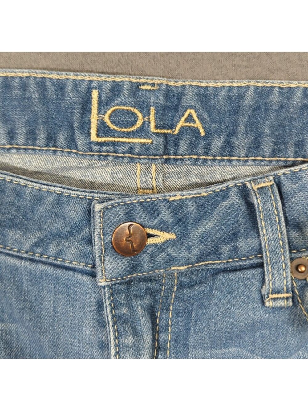 Kimes Ranch Jeans Womens 6x32 Blue Lola Trouser Flare Leg Western Denim USA Made